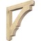 Ekena Millwork Balboa Craftsman Rough Sawn Bracket, Douglas Fir, 4"W x 32"D x 32"H BKT04X32X32BOA04RDF - alternate 1